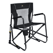 GCI Outdoor Freestyle Rocker Mesh Chair - Black
