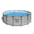 Bestway Steel Pro MAX 14-ft x 14-ft x 48-in Steel Wall Panels Round Above-Ground Pool with Filter Pump,Pool Cover and Ladder Bestway Steel Pro MAX 14-ft x 14-ft x 48-in Steel Wall Panels Round Above-Ground Pool with Filter Pump,Pool Cover and Ladder