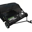 Yard Commander 42-Inch Tow Lawn Sweeper with 10-Inch Brush Diameter and 12.9 Cu. Feet Hopper Capacity