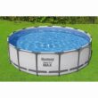 Bestway Steel Pro MAX 15-ft x 15-ft x 48-in Steel Wall Panels Round Above-Ground Pool with Filter Pump,Pool Cover and Ladder