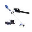 Kobalt 80-volt Cordless Battery String Trimmer and Leaf Blower Combo Kit (Battery & Charger Included)