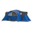 Coleman Montana Spacious 8 Person Outdoor Cabin Family Camping Tent, Blue