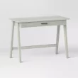 Threshold Paulo Wood Writing Desk with Drawer - Off White