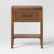 Threshold Warwick End Table with Drawer - Brown