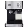 Mr. Coffee Programmable Espresso, Cappuccino, Coffee Maker with Automatic Milk Frother and 15-Bar Pump Stainless Steel Black