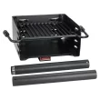 Pilot Rock H-16 B6X2 Park Style Heavy Duty Steel Outdoor BBQ Charcoal Grill