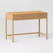Threshold Minsmere Writing Desk with Drawers Brown