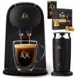 L'OR Barista System Coffee and Espresso Machine with Milk Frother and 20 Capsules