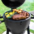 Char-Griller E16620 Akorn 20-inch Kamado Charcoal Grill in Black