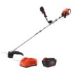 ECHO eFORCE 56V X Series 17 in. Brushless Cordless Battery String Trimmer/Brushcutter with 5.0 Ah Battery and Rapid Charger