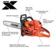 ECHO CS-620P-27 27 in. 59.8 cc Gas 2-Stroke X Series Rear Handle Chainsaw