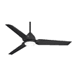 Minka Aire Java LED 54-in Black Integrated LED Indoor/Outdoor Ceiling Fan with Light and Remote (3-Blade)