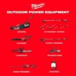 Milwaukee M18 FUEL 8 in. 18V Lithium-Ion Brushless Electric Battery Chainsaw HATCHET Pruning Saw w/8.0 Ah XC Battery & Charger