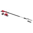 Milwaukee M18 FUEL 10 in. 18V Lithium-Ion Brushless Electric Cordless Telescoping Pole Saw Kit w/12.0 Ah Battery and Rapid Charger