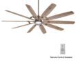 MINKA-AIRE Barn H20 84 in. LED Indoor/Outdoor Heirloom Bronze Smart Ceiling Fan with Remote Control