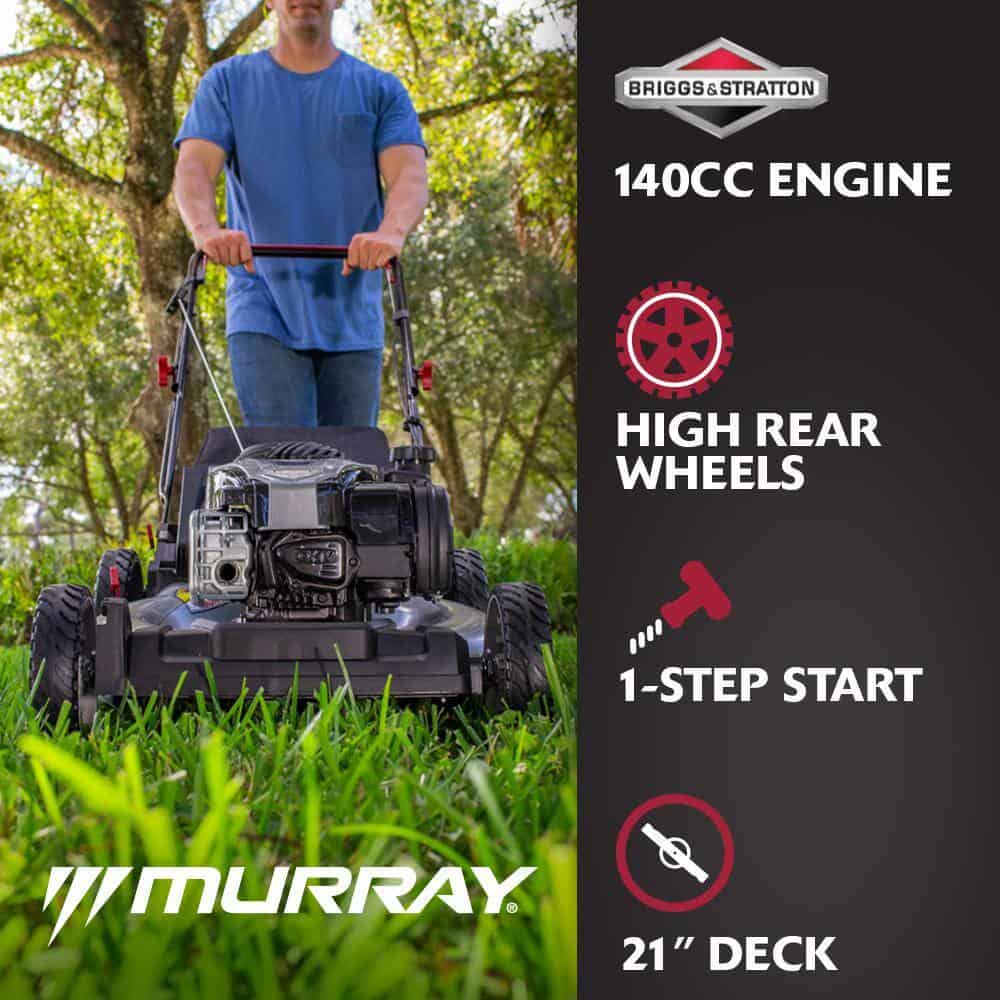 Murray MNA152703 21 140 Cc Briggs And Stratton Walk Behind Gas