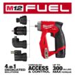 Milwaukee M12 FUEL 12-Volt Lithium-Ion Cordless 1.6 Gal. Wet/Dry Vacuum and Installation Driver with 4.0 Ah Battery and Charger