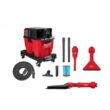 Milwaukee M18 FUEL 9 Gal. Cordless Dual-Battery Wet/Dry Shop Vacuum w/AIR-TIP 1-1/4 in. - 2-1/2 in. Brush, Crevice and Nozzle Kit