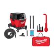 Milwaukee M18 FUEL 6 Gal. Cordless Wet/Dry Shop Vacuum W/Filter, Hose and AIR-TIP 1-1/4 in. - 2-1/2 in. Right Angle Tool and Bag