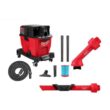 Milwaukee M18 FUEL 9 Gal. Cordless Dual-Battery Wet/Dry Shop Vacuum with AIR-TIP 1-1/4 in. - 2-1/2 in. Brush and Crevice Tools