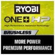 RYOBI ONE+ HP 18V 18-Gauge Brushless Cordless AirStrike Brad Nailer and ONE+ 18V HIGH PERFORMANCE Battery (2-Pack)