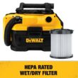 DEWALT 20V MAX 2 Gal. Cordless/Corded Wet/Dry Vacuum and (1) 20V MAX XR Lithium-Ion Premium 4.0Ah Battery