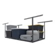 FLEXIMOUNTS 3x6 Overhead Garage Storage Adjustable Ceiling Storage Rack, 72
