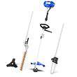 Wild Badger Power 26cc Weed Wacker Gas Powered, String Trimmer/Edger, Pole Saw, Hedge Trimmer and Brush Cutter Blade