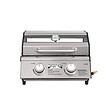 Monument Grills, Clearview 2 - Burner Portable Stainless Liquid Propane 15000 BTU Gas Grill