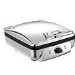 All-Clad Electrics Stainless Steel Waffle Maker 4 Section Nonstick, Upright Storage 1600 Watts 6 Browning Levels