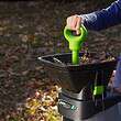 Earthwise GS70015 15-Amp Garden Corded Electric Chipper, Collection Bin