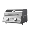 Monument Grills, Clearview 2 - Burner Portable Stainless Liquid Propane 15000 BTU Gas Grill