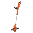 BLACK+DECKER GH900 14 in. 6.5 AMP Corded Electric Single Line 2-in-1 String Trimmer & Lawn Edger with Automatic Feed and POWERDRIVE