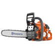 Husqvarna 130 Gas Powered Chainsaw, 38-cc 2-HP, 2-Cycle X-Torq Engine, 16 Inch Chainsaw with Automatic Oiler