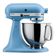KitchenAid Artisan Series 5 Quart Tilt Head Stand Mixer with Pouring Shield KSM150PS, Blue Velvet
