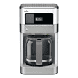 Braun BrewSense 12-Cup Drip Coffee Maker with Brew Strength Selector and Glass Carafe - White