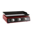 Royal Gourmet PD1301R 3-Burner Propane Griddle, Portable Table Top 24-Inch Gas Grill in Red