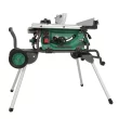 Metabo HPT 10-in 15-Amp Table Saw with Micro Adjust Rip Fence and Caster Platform - 10 inch Jobsite Table Saw