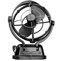 CAFRAMO 7010CABBX Sirocco II Cabin Fan, Multi-Position, Black