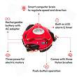 Grillbot Automatic Grill Cleaning Robot (Red Grillbot + Carry Case, Grillbot Bundle)