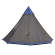 Outsunny 12Ft Camping Tent 6-7 Person 4 Season with 8 Mesh Windows, Outdoor Tent
