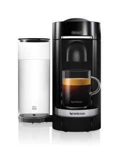 De'Longhi Nespresso New Vertuo Plus Deluxe Coffee and Espresso Machine, Black, Single-Serve Brewers