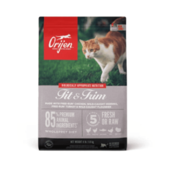 ORIJEN Grain Free Fit & Trim Dry Cat Food, 12lb