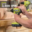 RYOBI ONE+ PCL235B 18V Cordless 1/4 in. Impact Driver (Tool Only)