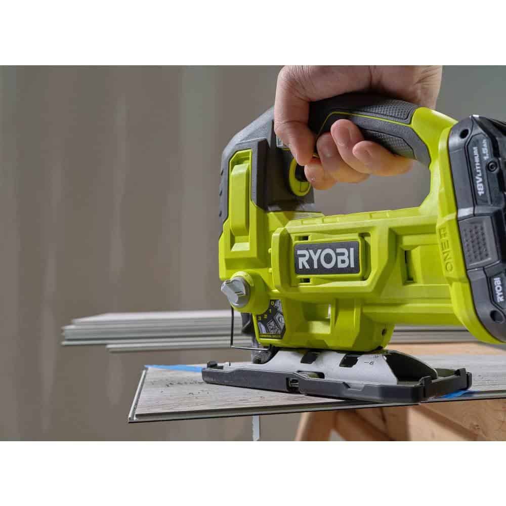 RYOBI ONE+ 18V Cordless Jig Saw (Tool Only) - PCL525B, 3000 SPM