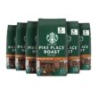 Starbucks Whole Bean Coffee, Medium Roast Coffee, Pike Place Roast, 6 bags (12 oz each)