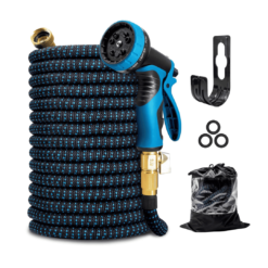 Kotto Expandable Garden Hose, Water Hose for Outside, Blue,150 ft