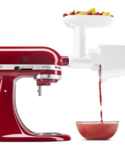 KitchenAid KSMFVSP Fruit and Vegetable Attachment Strainer, Plastic, White