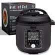 Instant Pot Pro 10-in-1 Pressure Cooker, Slow Cooker, Rice/Grain Cooker, Steamer, Sauté, Black, 6 Quart