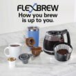 Hamilton Beach 49902 FlexBrew Trio 2-Way Coffee Maker, Black - Fast Brewing